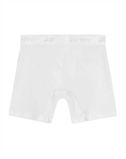 Bareen - B-logo Cotton Boxers 3-pak - White